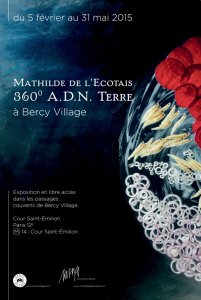 Exposition Mathilde de l'Ecotais, 360° ADN Terre