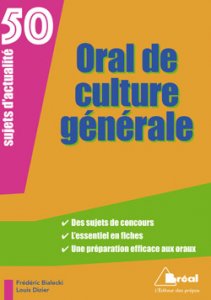 Réussir l'oral de culture générale