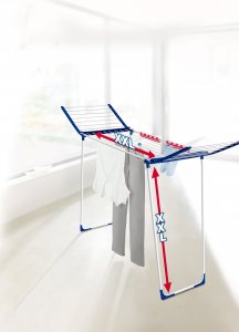 LEIFHEIT - Pegasus MAXX - Un séchage plus rapide du linge de grande taille