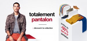 Un basique de la mode homme en promotion : pantalons celio* !