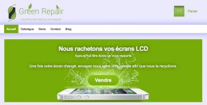 Recyclez vos vitres iPhone cassées. Green Repair les rachète.