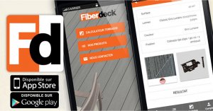 Nouvelle application mobile Fiberdeck : Pour réaliser son projet de terrasse en quelques clics !