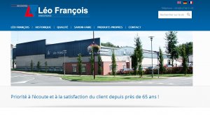 Nouveau site web pour le spécialiste emboutisseur Léo François