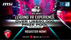 MSI présente le concours VR JAM dont les gagnants se partageront une cagnotte totale de 80000 $