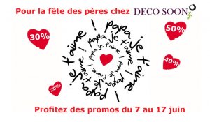 Deco Soon comble les pères à l'approche de leur fête