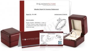 Une bague en diamant à prix doux