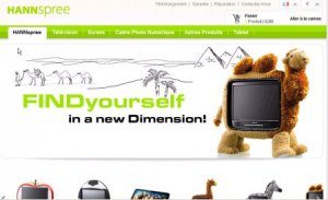 La boutique en ligne d'Hannspree s'ouvre aux utilisateurs de tablettes PC.